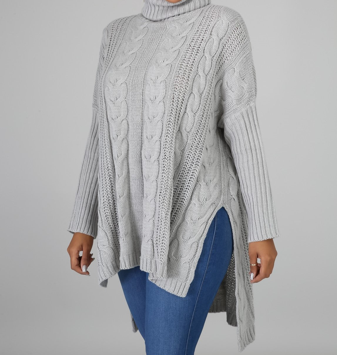 Over-sized Knit Sweater